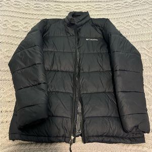 Columbia Men’s Puffer Jacket/Coat with Thermal Coil Size L Black